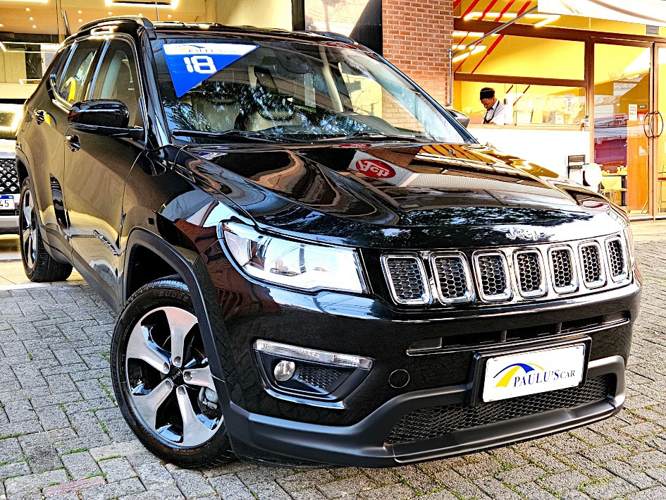 jeep COMPASS 2.0 16V FLEX LONGITUDE AUTOMÁTICO 2018