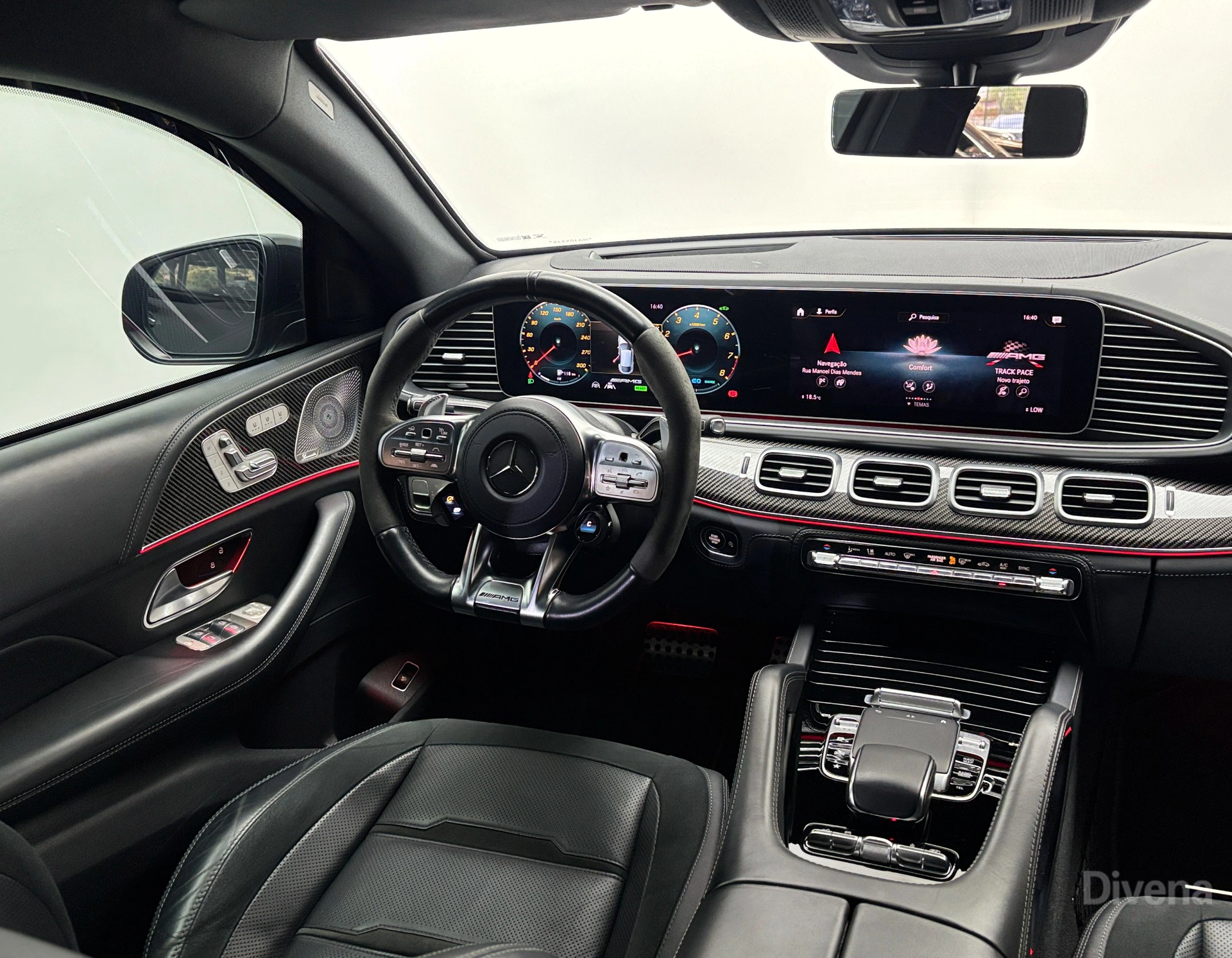 mercedes-benz GLE 63 AMG 4.0 V8 BITURBO GASOLINA COUPÉ S 4MATIC 9G-TRONIC 20216