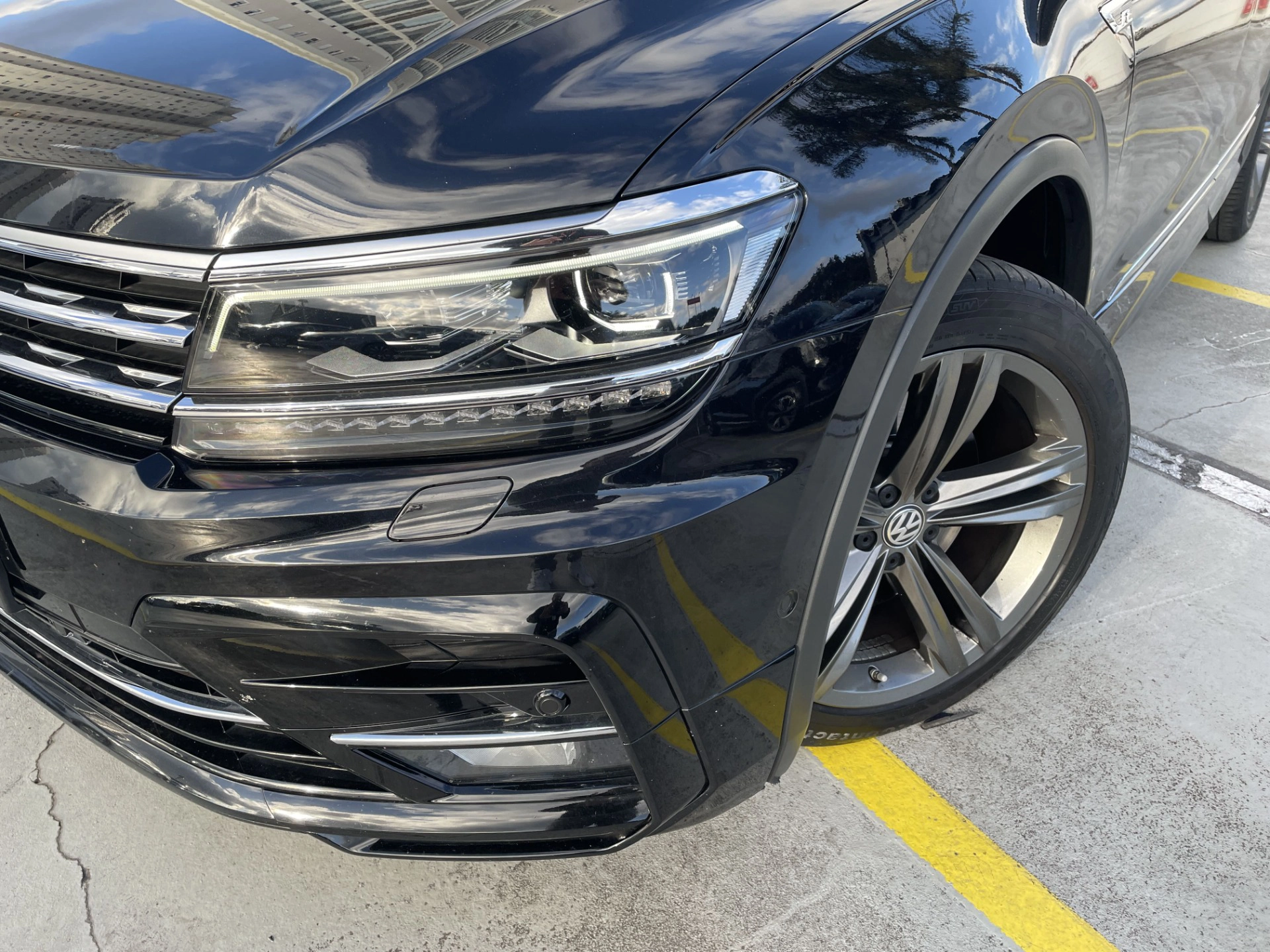 volkswagen TIGUAN 2.0 350 TSI GASOLINA ALLSPACE R-LINE 4MOTION DSG 20193