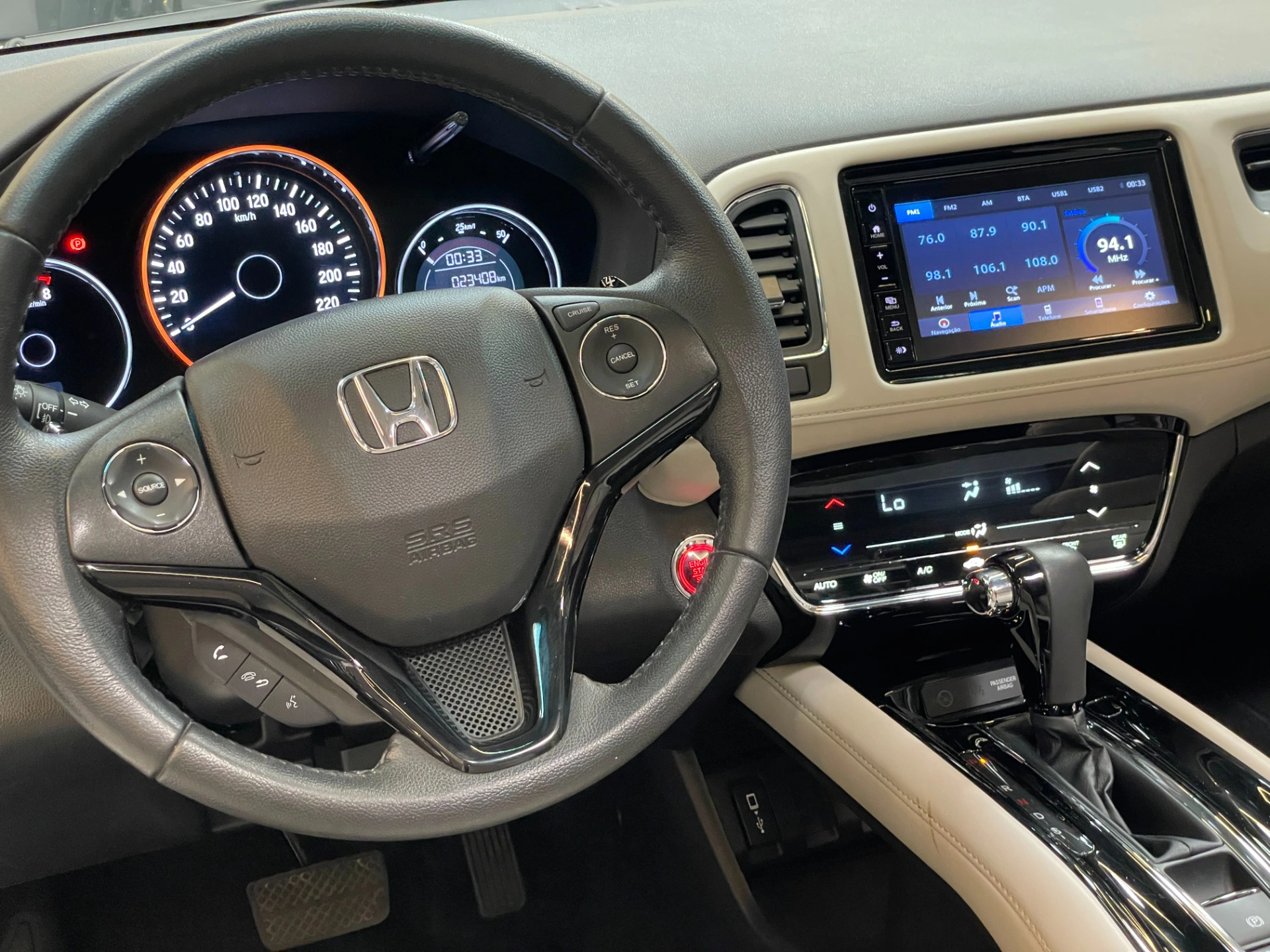 honda HR-V 1.5 16V TURBO GASOLINA TOURING 4P AUTOMÁTICO 202116