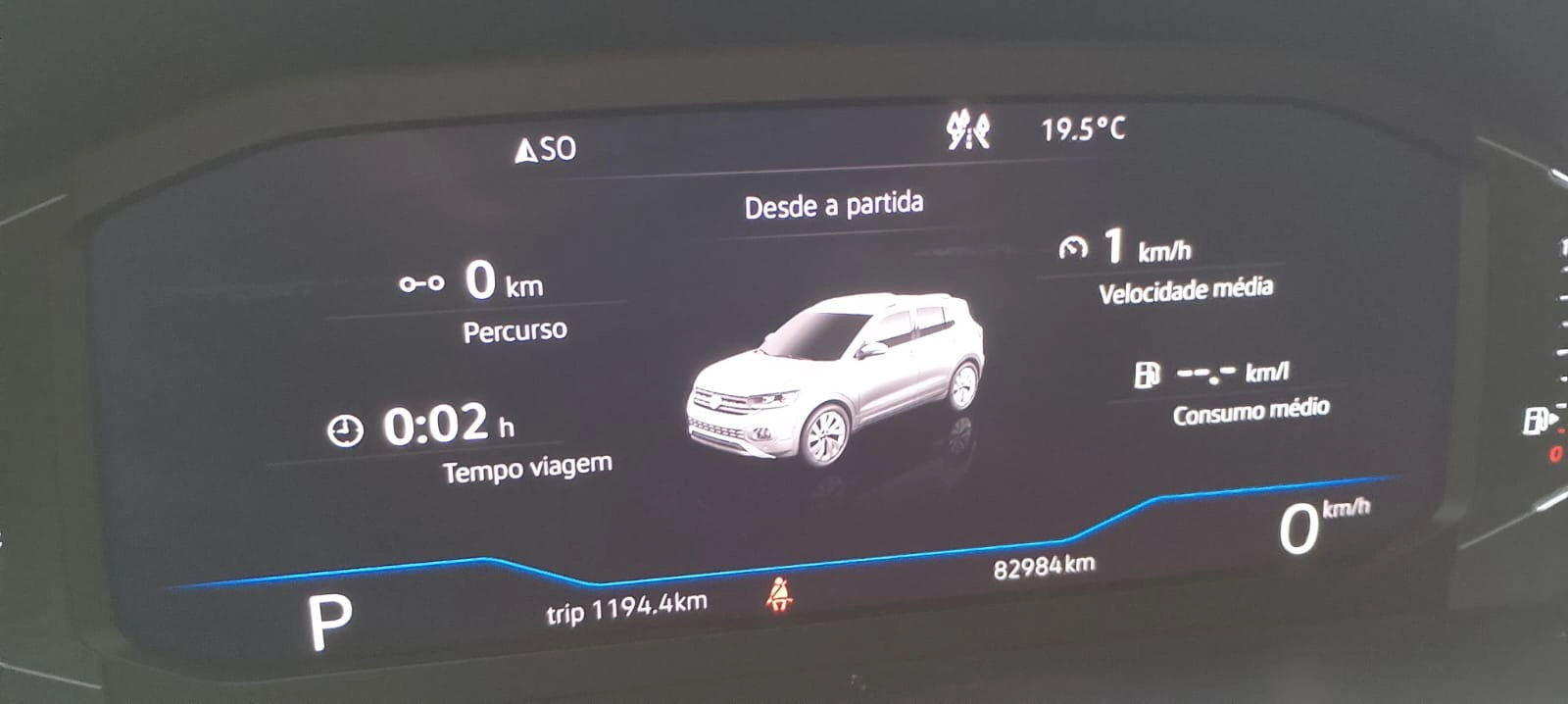 volkswagen T-CROSS 1.0 200 TSI TOTAL FLEX COMFORTLINE AUTOMÁTICO 20207