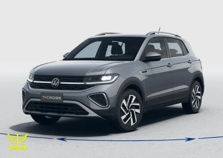 Volkswagen T Cross 1.4 250 Tsi Total Flex Highline Automatico