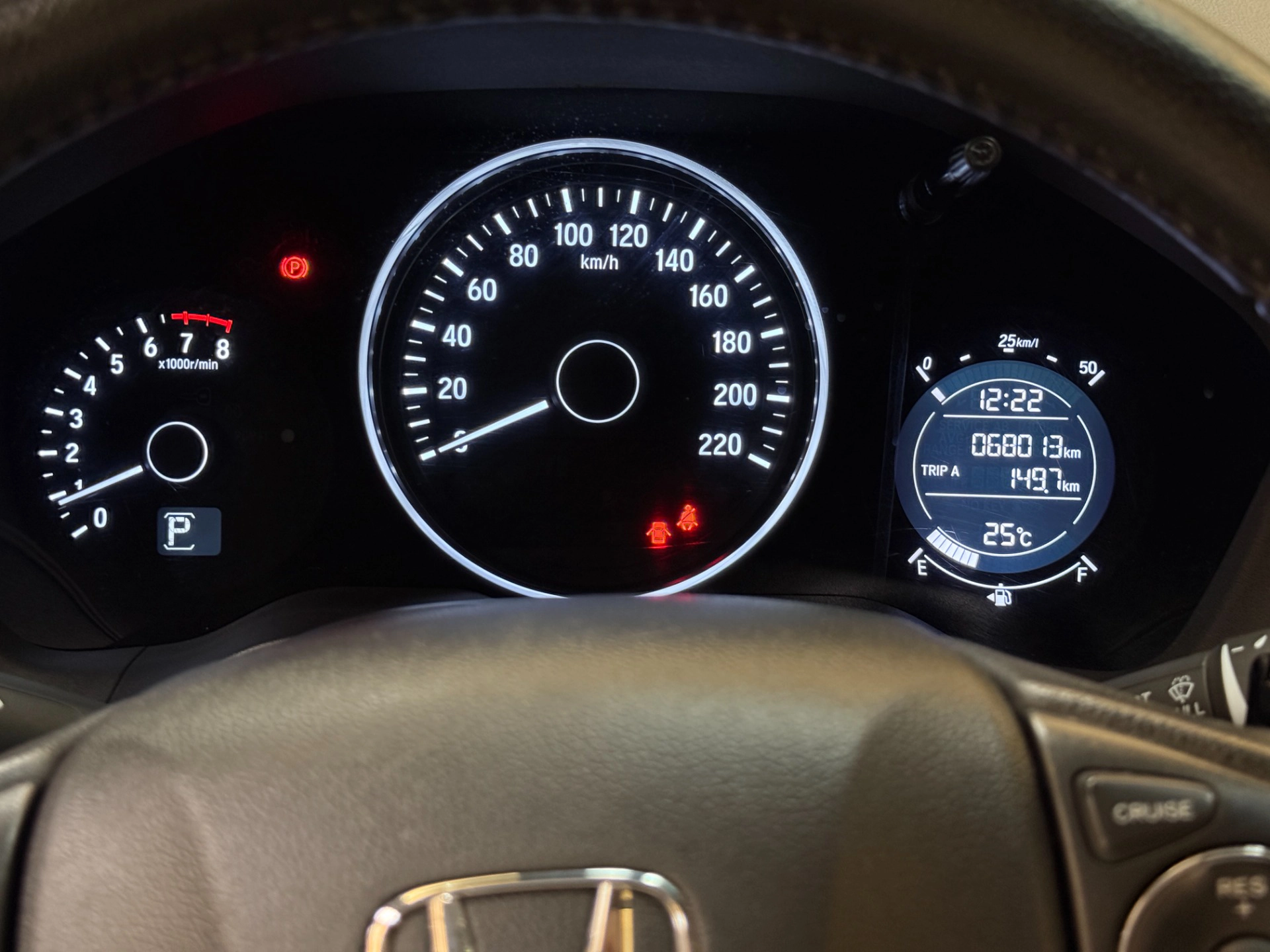 honda HR-V 1.8 16V FLEX EXL 4P AUTOMÁTICO 201614