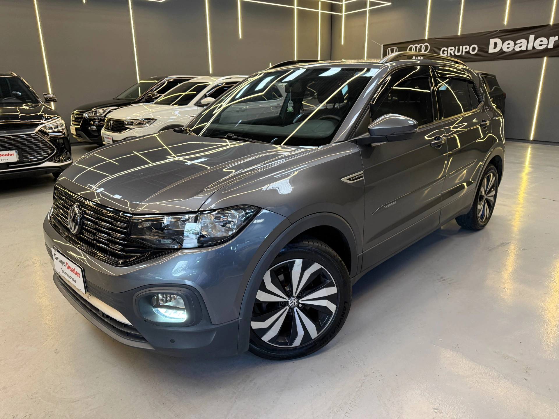volkswagen T-CROSS 1.0 200 TSI TOTAL FLEX COMFORTLINE AUTOMÁTICO 20210