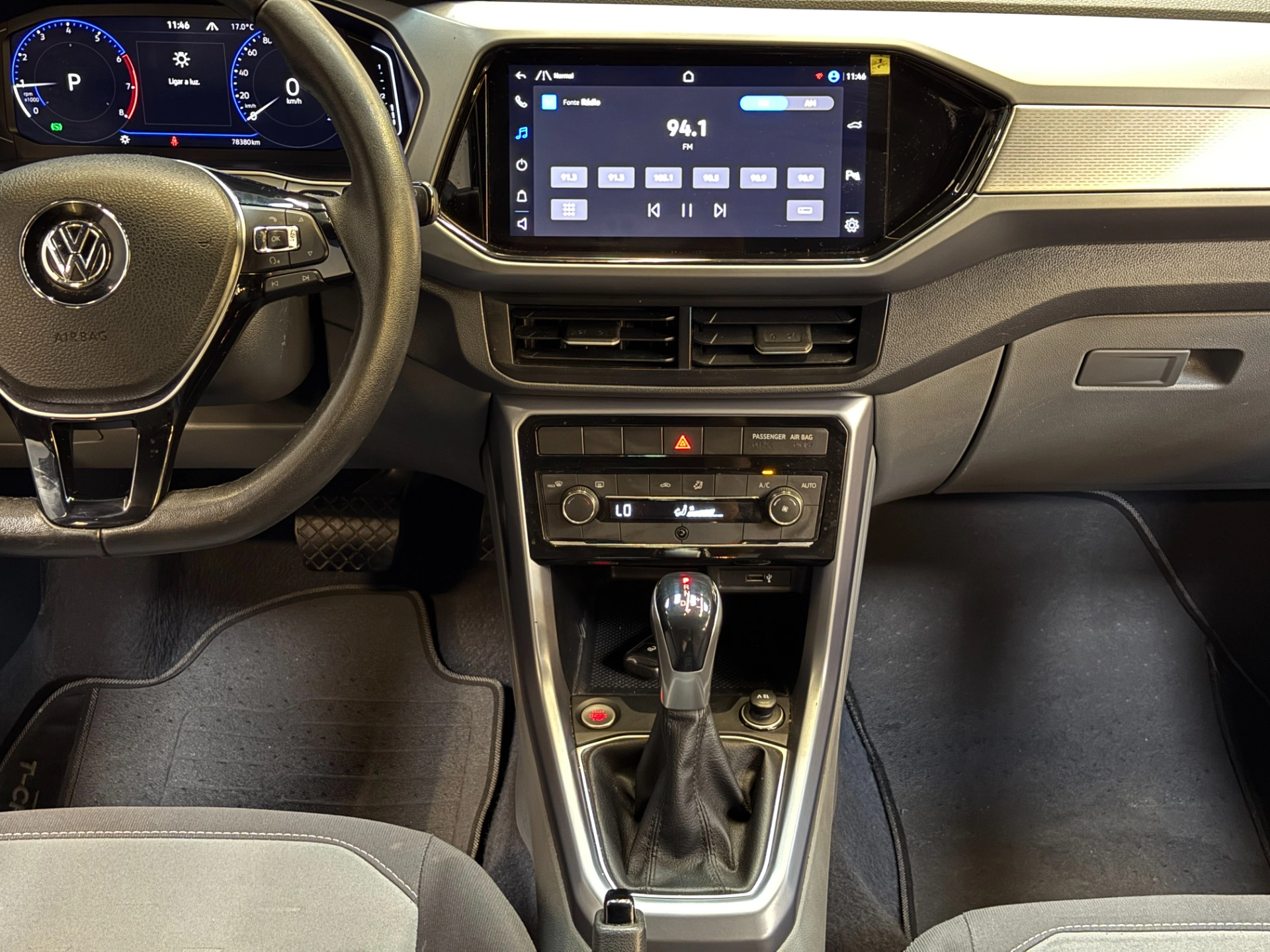 volkswagen T-CROSS 1.0 200 TSI TOTAL FLEX COMFORTLINE AUTOMÁTICO 202115